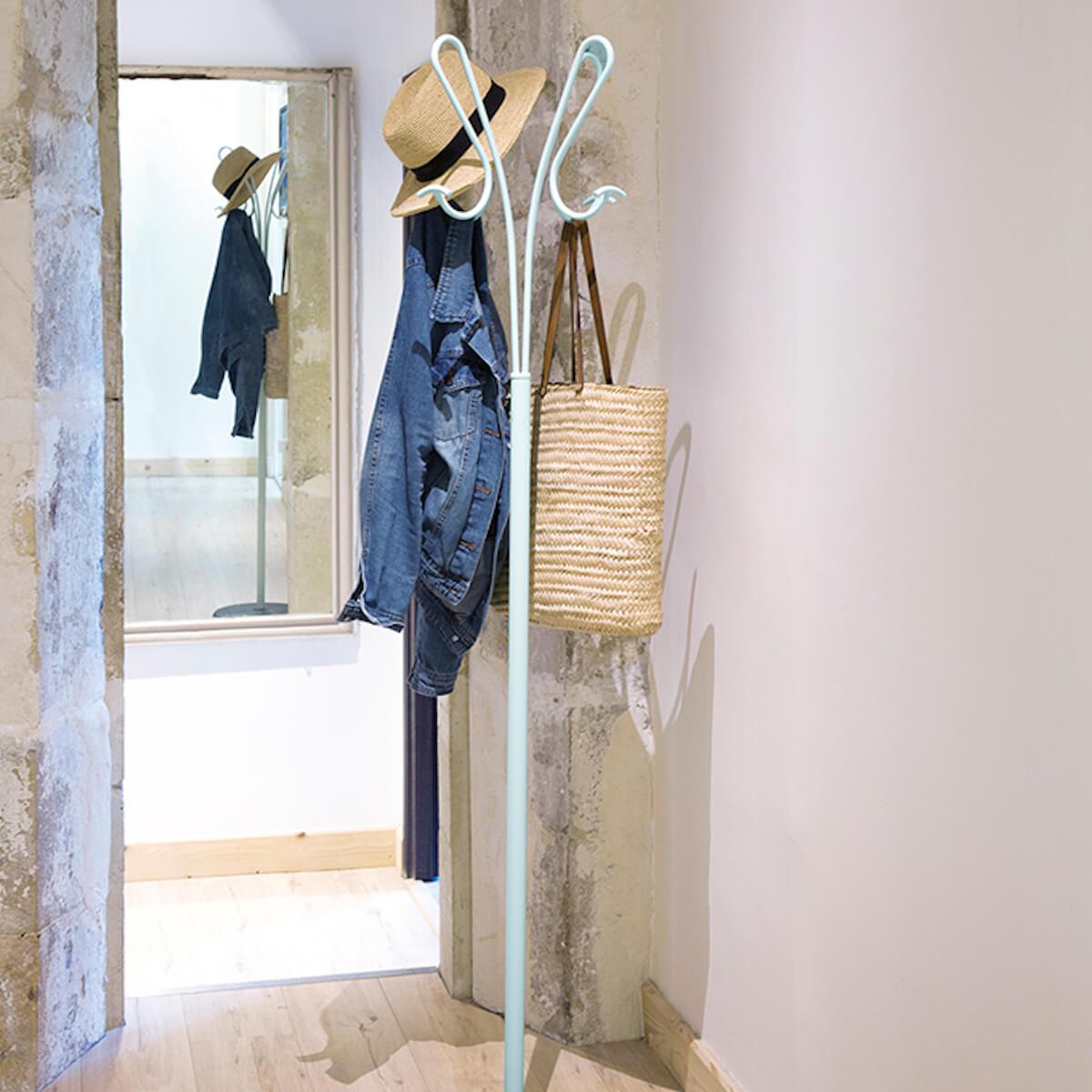 Porte manteaux ACCROCHE CŒURS Fermob bleu acapulco