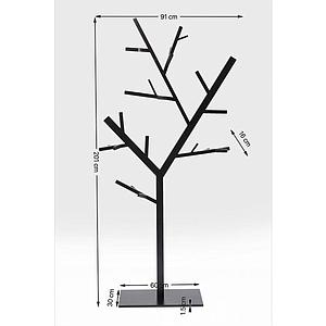 Portemanteau Technical Tree Kare Design noir