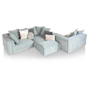 Pouf BAYONNE Henders & Hazel Gr.0 Rivas / bleu clair