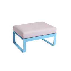 Pouf BELLEVIE Fermob bleu maya-perle 