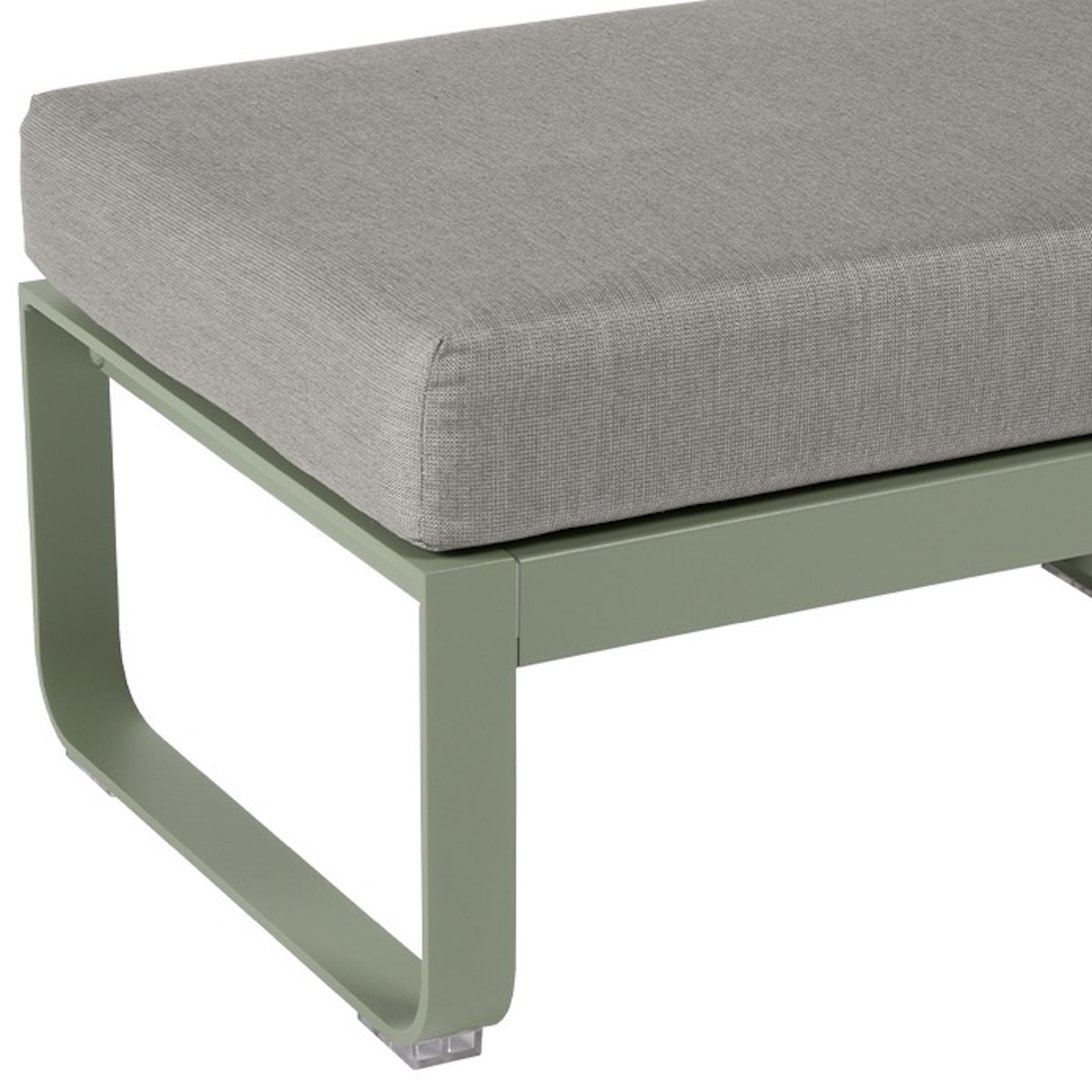 Pouf BELLEVIE Fermob cactus-taupe grisé