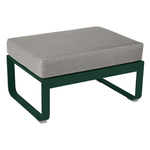 Pouf BELLEVIE Fermob cèdre-taupe grisé