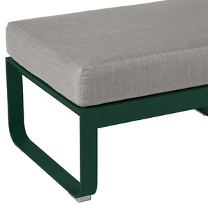 Pouf BELLEVIE Fermob cèdre-taupe grisé