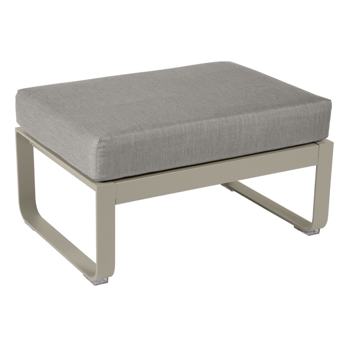 Pouf BELLEVIE Fermob muscade-taupe grisé