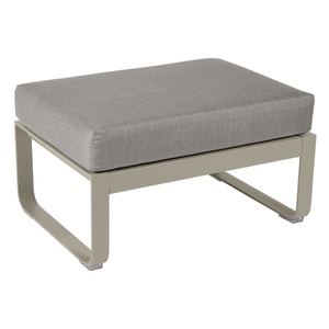 Pouf BELLEVIE Fermob muscade-taupe grisé