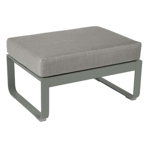 Pouf BELLEVIE Fermob romarin-taupe grisé