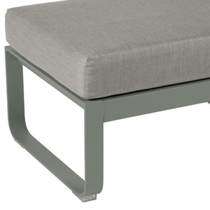 Pouf BELLEVIE Fermob romarin-taupe grisé
