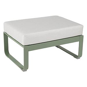Pouf de jardin BELLEVIE Fermob cactus-Blanc grisé