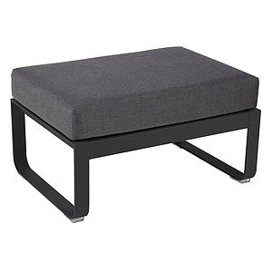 Pouf de jardin BELLEVIE Fermob carbone-Gris graphite