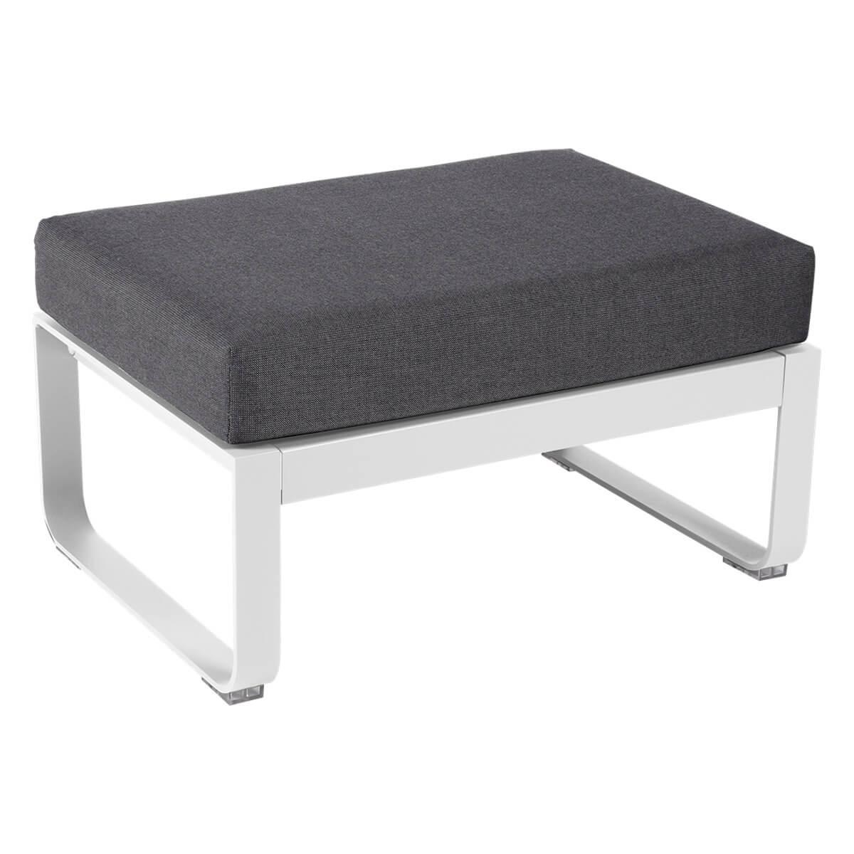 Pouf de jardin BELLEVIE Fermob coton-Gris graphite