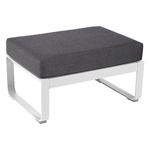 Pouf de jardin BELLEVIE Fermob coton-Gris graphite
