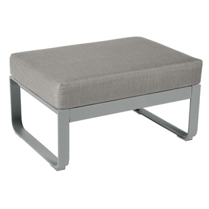 Pouf de jardin BELLEVIE Fermob gris lapilli-Taupe grisé 