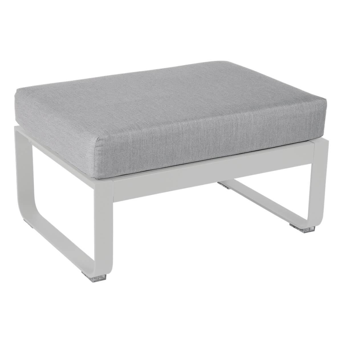 Pouf de jardin BELLEVIE Fermob gris métal-Gris flanelle
