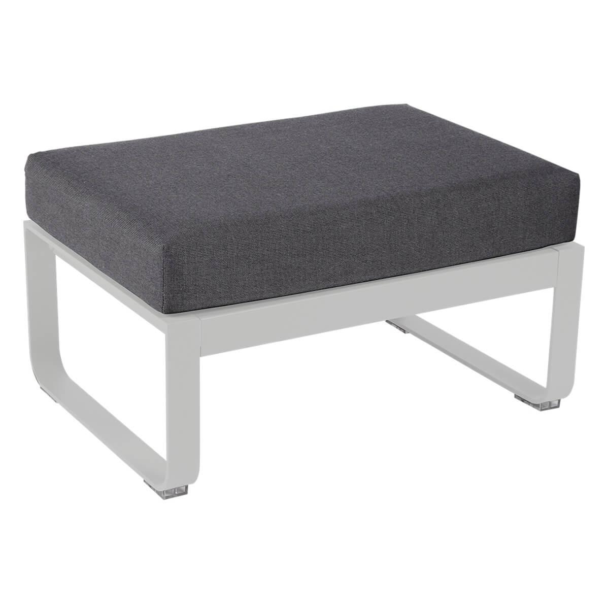 Pouf de jardin BELLEVIE Fermob gris métal-Gris graphite
