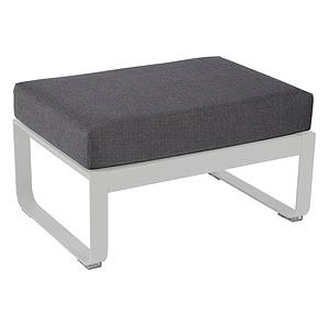 Pouf de jardin BELLEVIE Fermob gris métal-Gris graphite