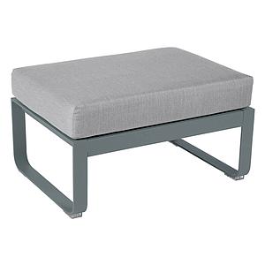 Pouf de jardin BELLEVIE Fermob gris orage-Gris flanelle