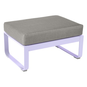 Pouf de jardin BELLEVIE Fermob guimauve-taupe grisé