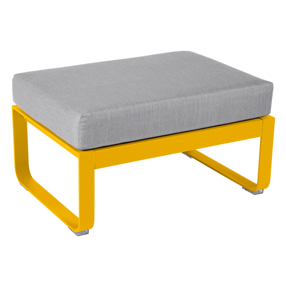 Pouf de jardin BELLEVIE Fermob miel NEW -Gris flanelle 