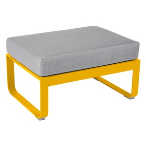 Pouf de jardin BELLEVIE Fermob miel NEW -Gris flanelle 