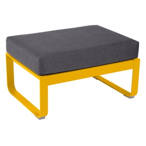 Pouf de jardin BELLEVIE Fermob miel NEW -Gris graphite