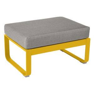 Pouf de jardin BELLEVIE Fermob miel NEW -Taupe grisé 