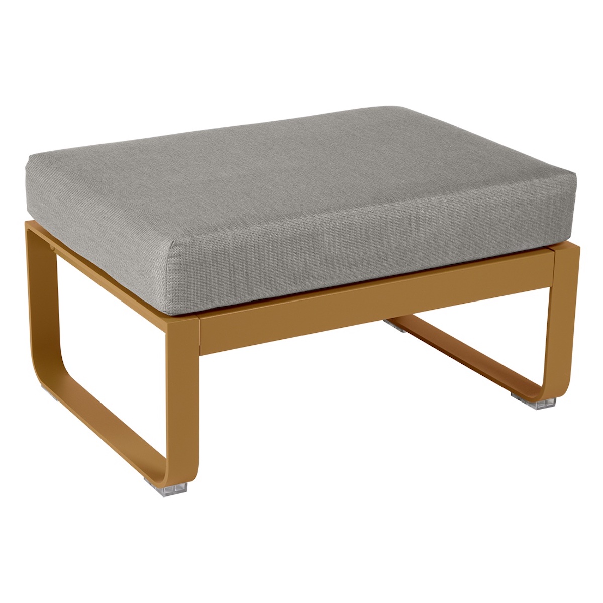 Pouf de jardin BELLEVIE Fermob pain d'épices-taupe grisé