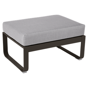 Pouf de jardin BELLEVIE Fermob tonka-taupe grisé