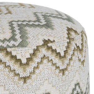 Pouf LUSH rond Coco Maison Olive 