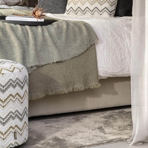 Pouf LUSH rond Coco Maison Olive 