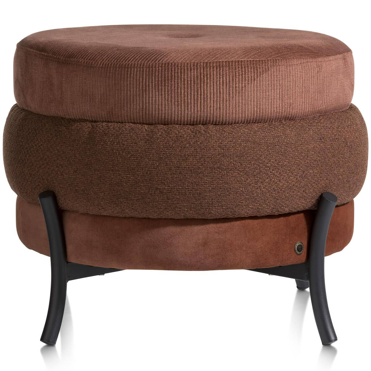 Pouf MACARON Cuivre H43cm Coco Maison Cuivre
