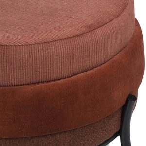 Pouf MACARON Cuivre H43cm Coco Maison Cuivre