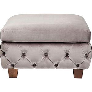 Pouf MY DESIRE Kare Design velvet gris