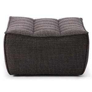 Pouf N701 Ethnicraft Gris Foncé
