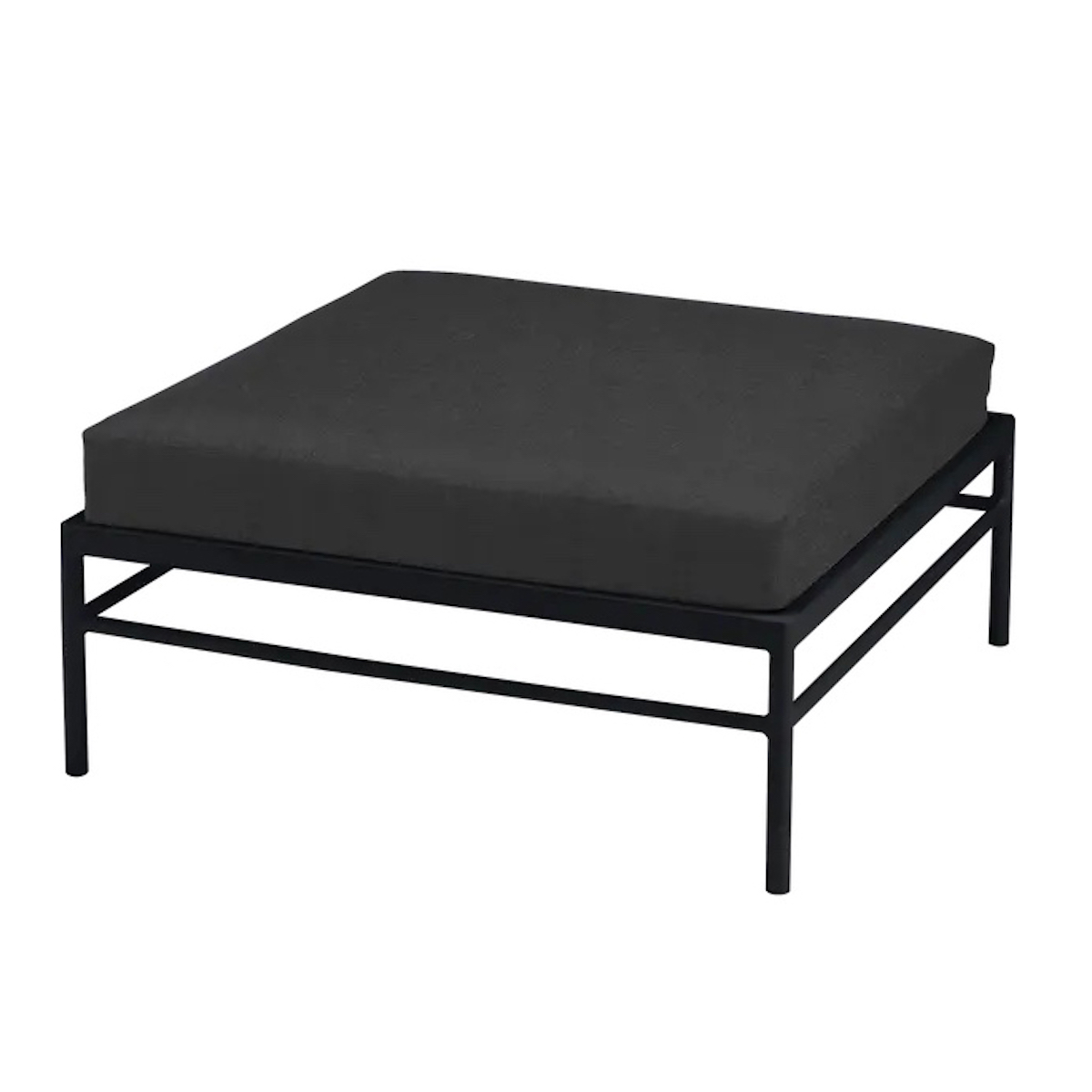 Pouf RIVAGE Vlaemynck basalte/gris nuit