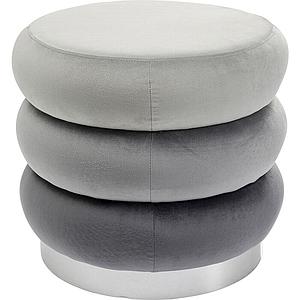 Pouf Sandwich Kare Design gris