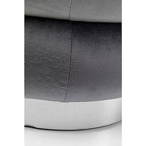 Pouf Sandwich Kare Design gris