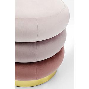 Pouf Sandwich Kare Design mauve