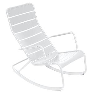 Rocking chair LUXEMBOURG Fermob Blanc coton