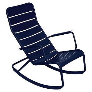 Rocking chair LUXEMBOURG Fermob bleu abysse