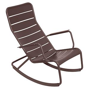 Rocking chair LUXEMBOURG Fermob Brun rouille