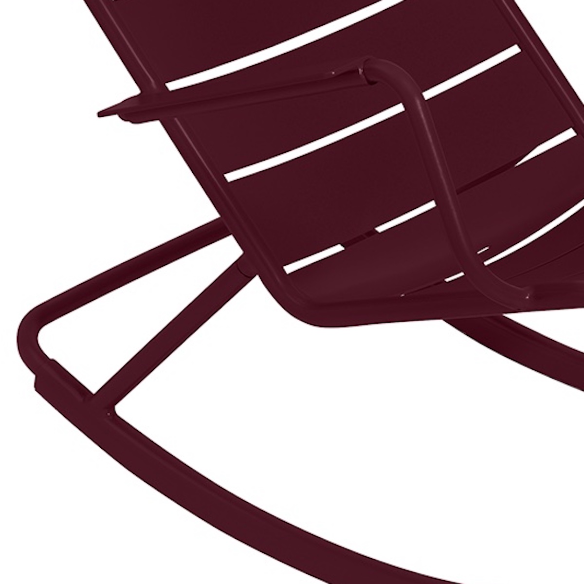 Rocking chair LUXEMBOURG Fermob cerise noir