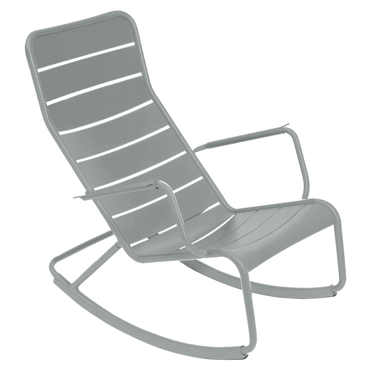 Rocking chair LUXEMBOURG Fermob gris lapilli