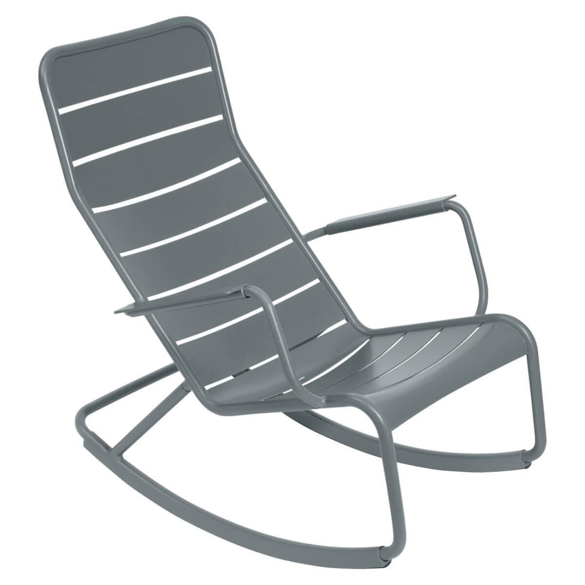 Rocking chair LUXEMBOURG Fermob Gris orage