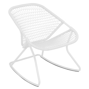 Rocking chair SIXTIES Fermob blanc coton