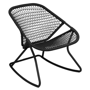 Rocking chair SIXTIES Fermob noir reglisse