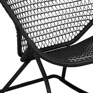 Rocking chair SIXTIES Fermob noir reglisse