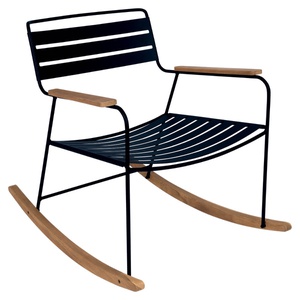 Rocking chair SURPRISING Fermob bleu abysse 