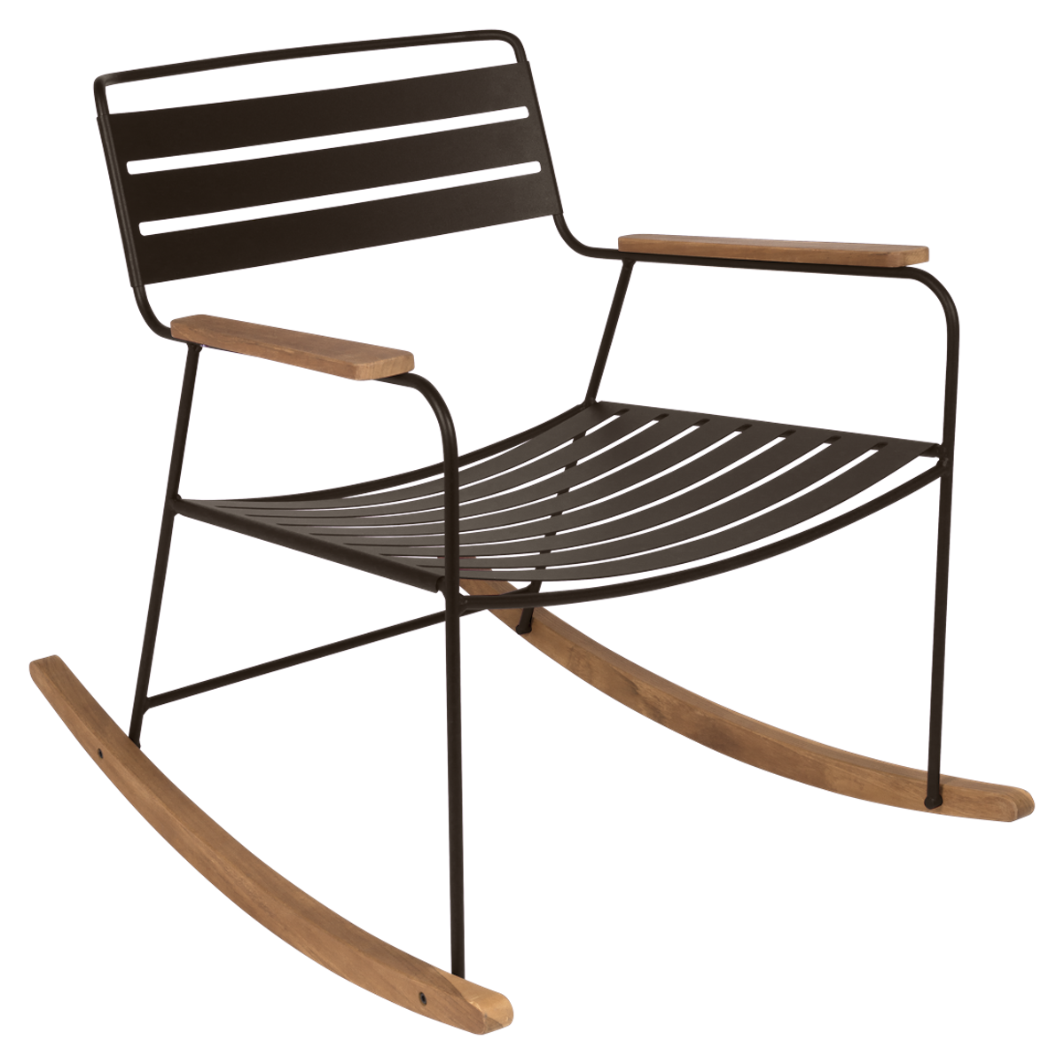 Rocking chair SURPRISING Fermob brun tonka