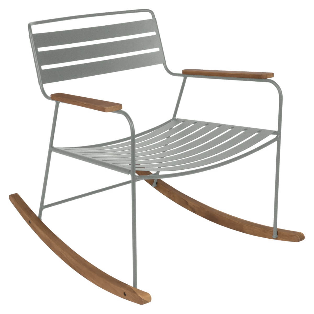 Rocking chair SURPRISING Fermob gris lapilli