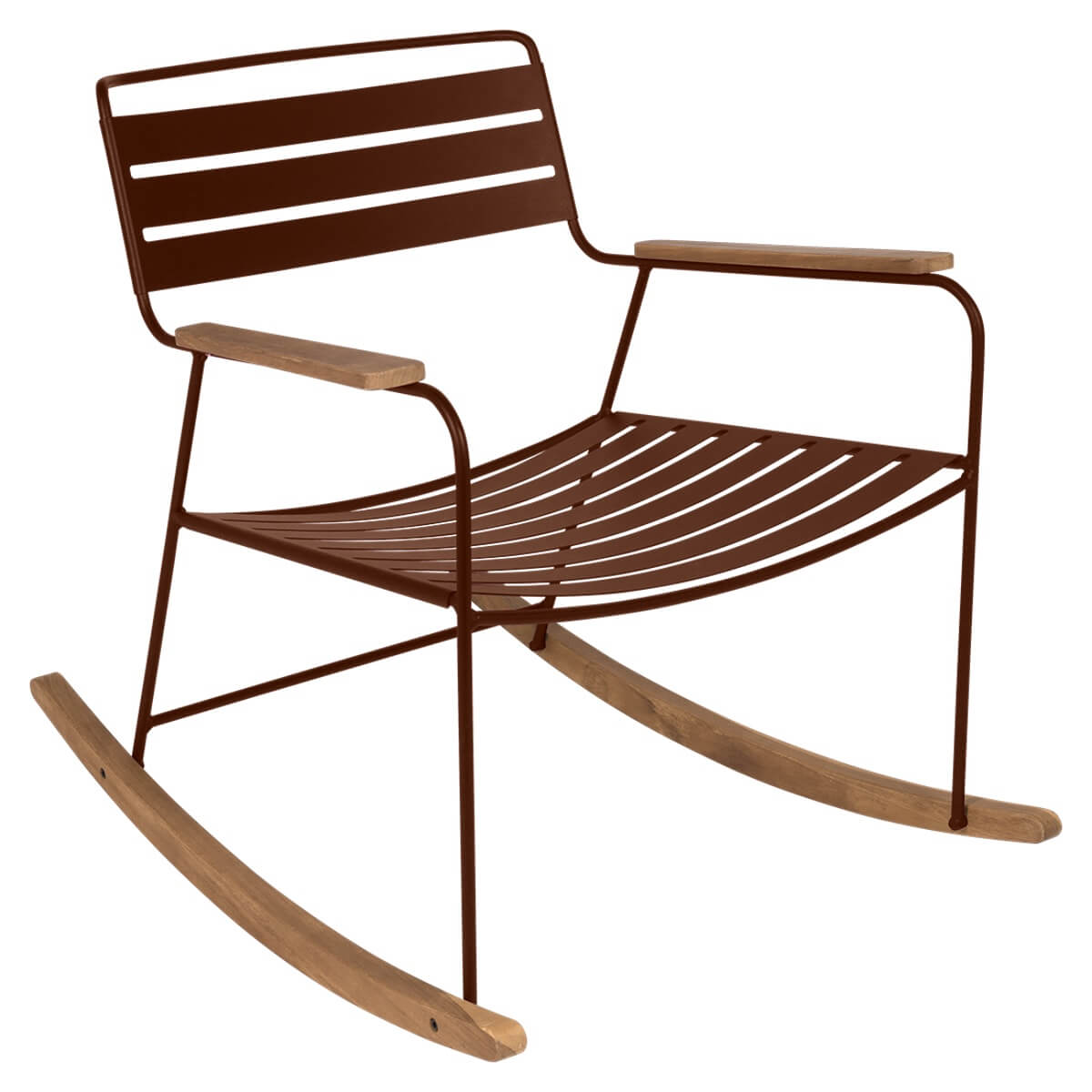 Rocking chair SURPRISING Fermob ocre 